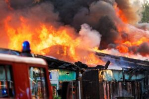 LAFD Discovers Someone Dead Inside Vacant Home After Knocking Down Fire