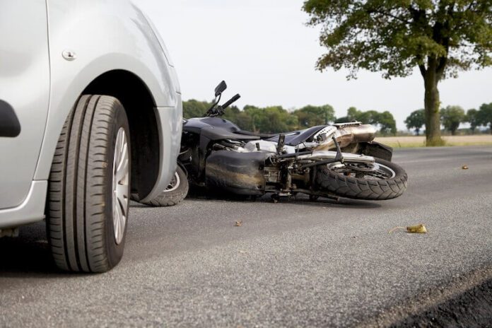 Motorcycle vs Vehicle Collision in SW Albuquerque Sends Rider to Hospital